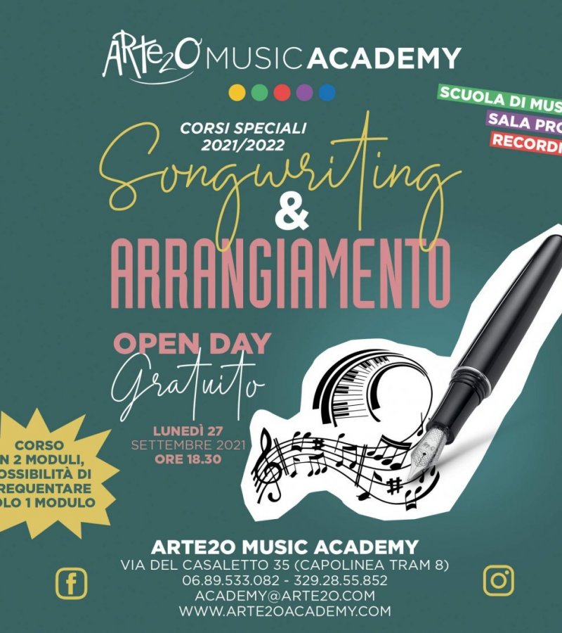 Songwriting e Arrangiamento